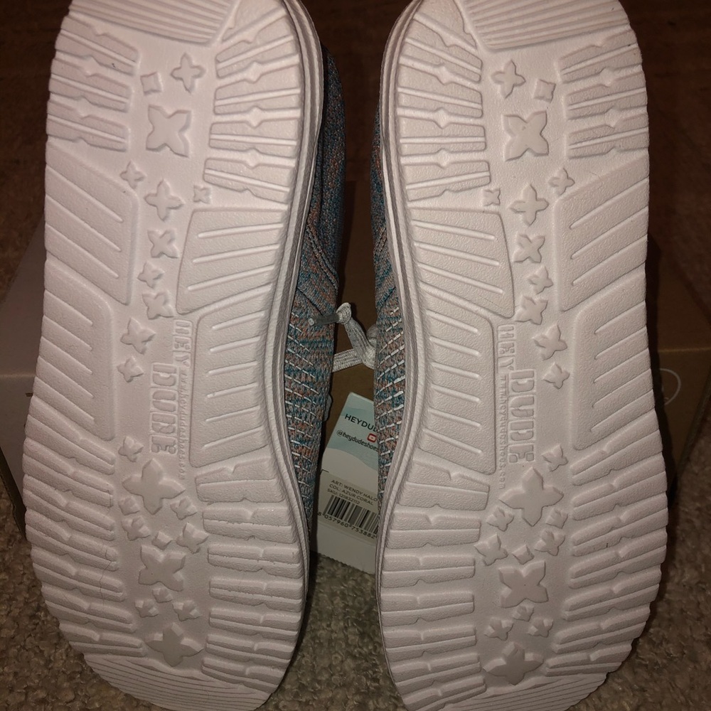 Hey Dude Azur Coral | Wendy Halo | Women’s 7, 8, 9 - Picture 5 of 6